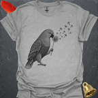Female Eclectus Parrot Blowing Wishes T-Shirt