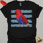 Female Eclectus Parrot Brush T-Shirt