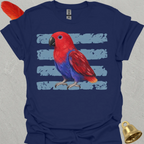 Female Eclectus Parrot Brush T-Shirt