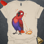Female Eclectus Parrot Eye on Prize T-Shirt