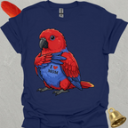 Female Eclectus Parrot I Love Mom T-Shirt