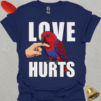 Female Eclectus Parrot Love Hurts T-Shirt