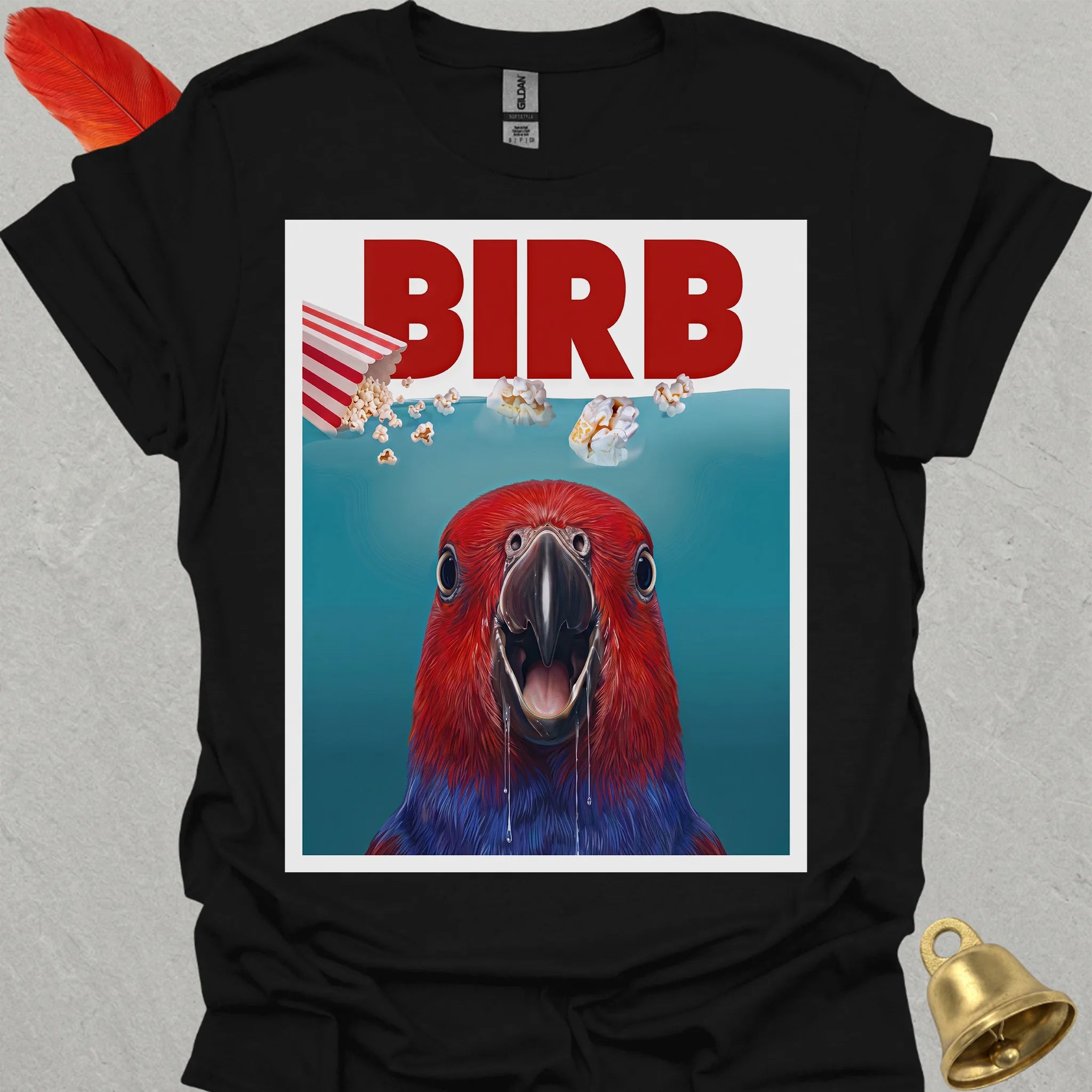 Female Eclectus Parrot Movie T-Shirt