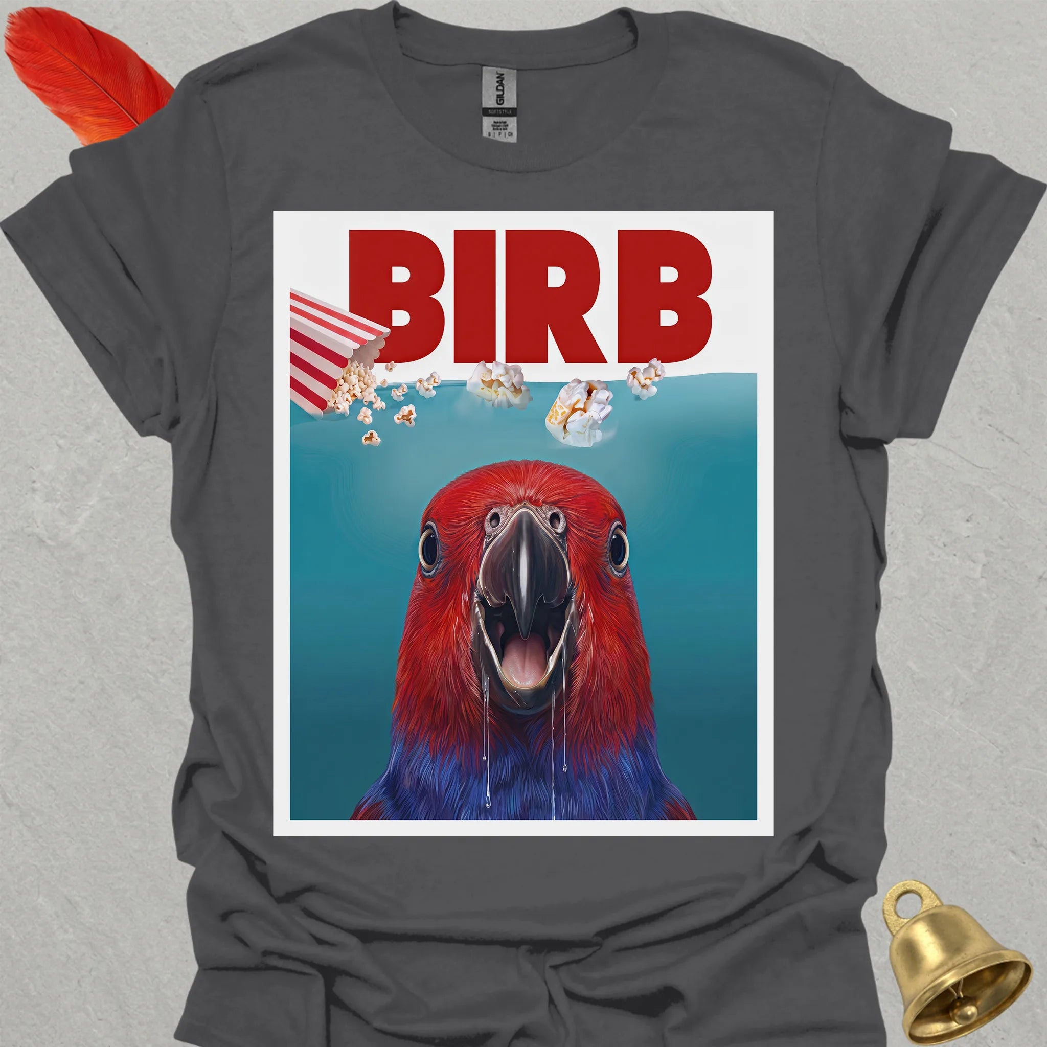 Female Eclectus Parrot Movie T-Shirt