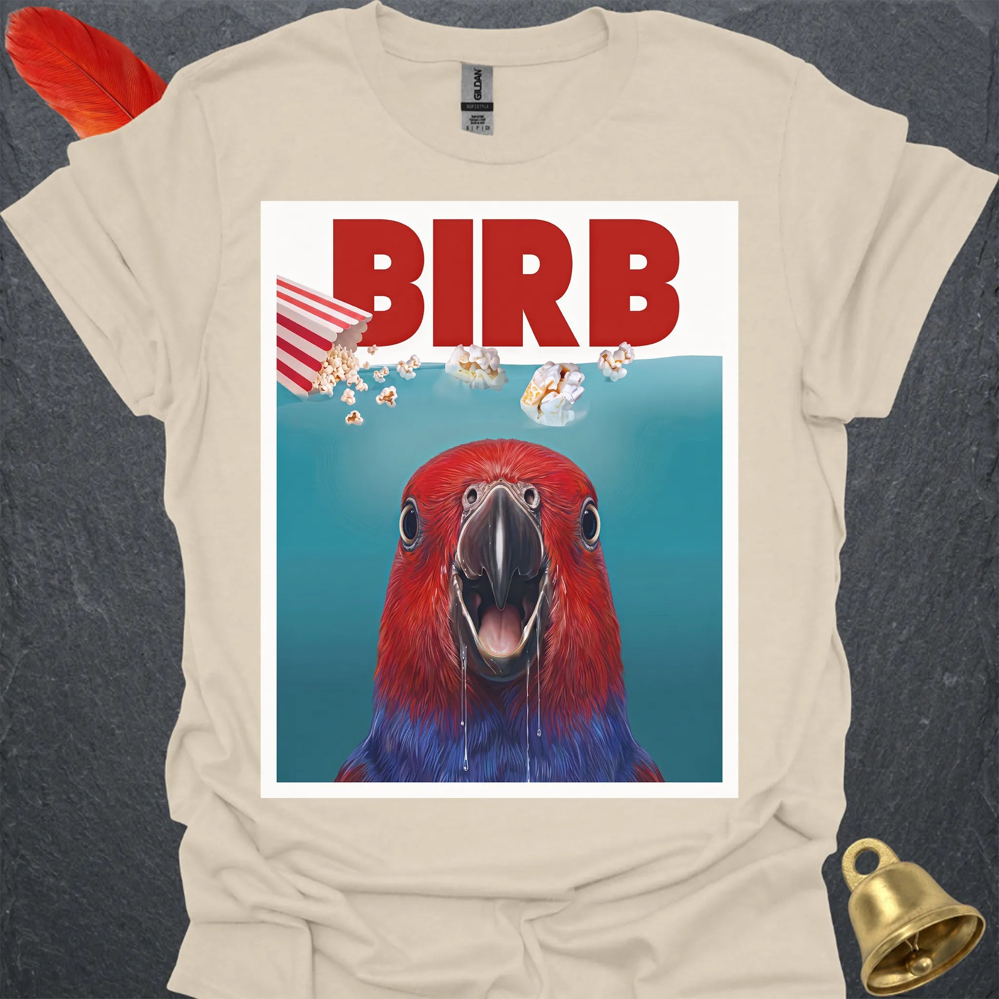 Female Eclectus Parrot Movie T-Shirt