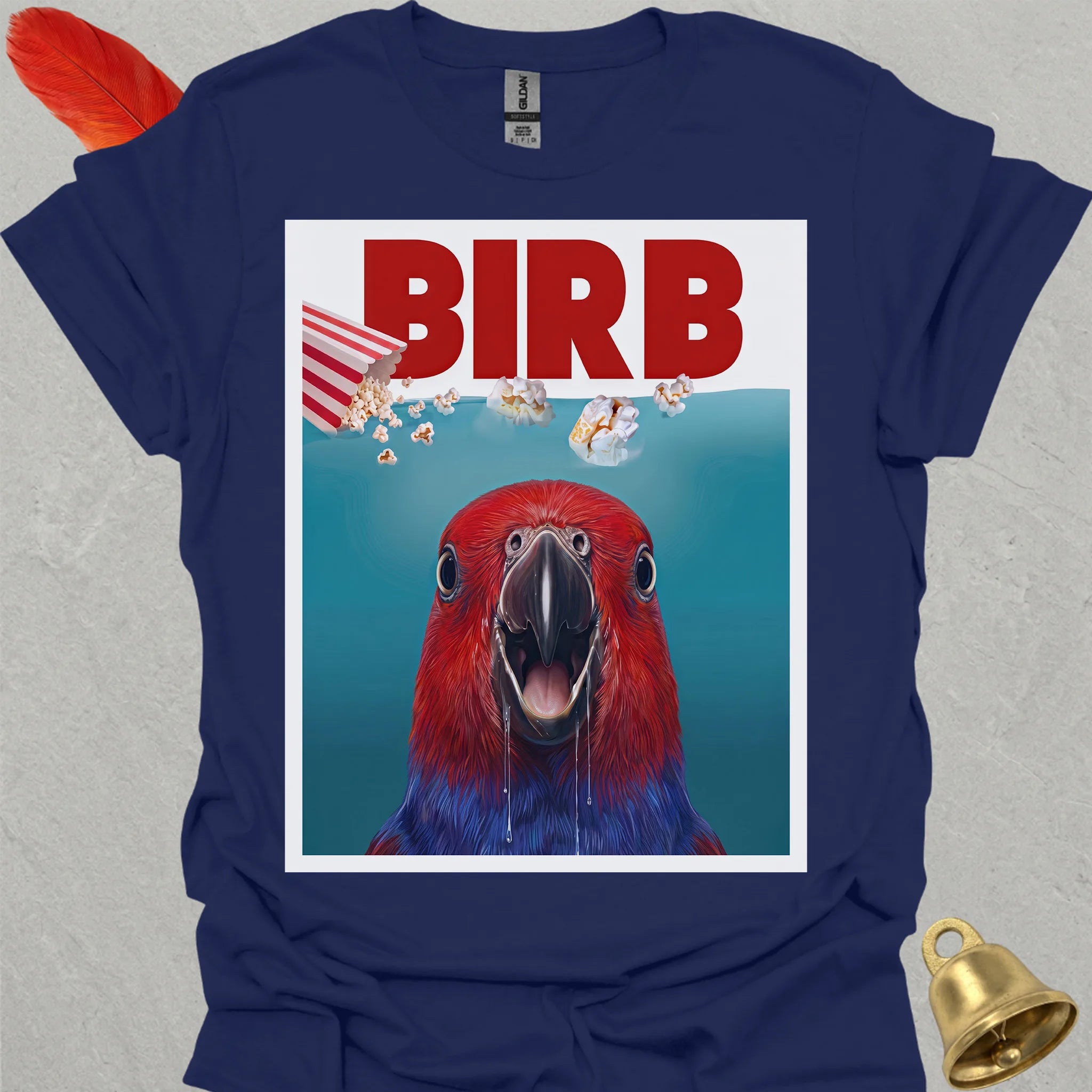 Female Eclectus Parrot Movie T-Shirt
