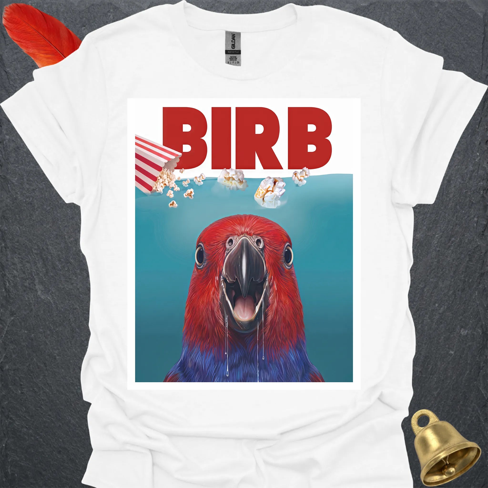 Female Eclectus Parrot Movie T-Shirt