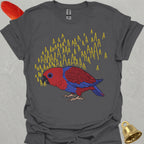 Female Eclectus Parrot Scream T-Shirt