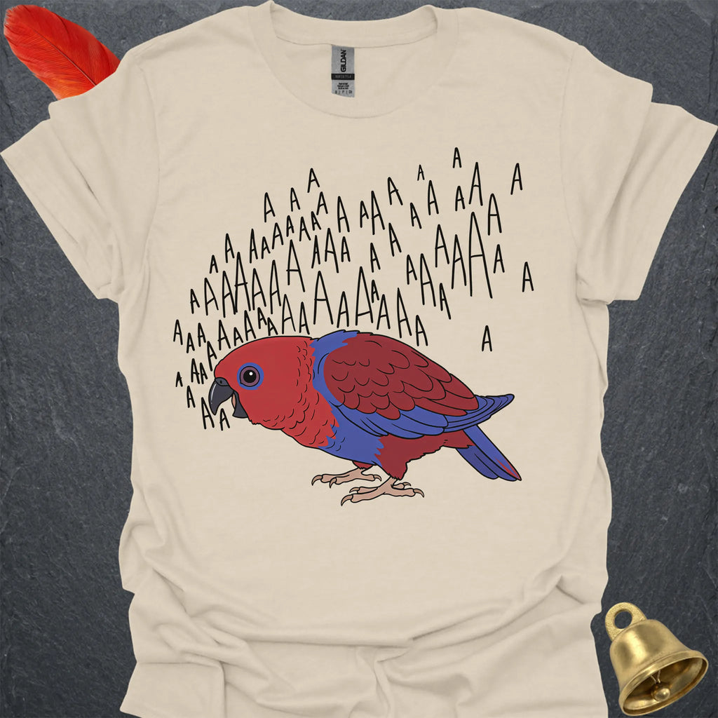 Female Eclectus Parrot Scream T-Shirt