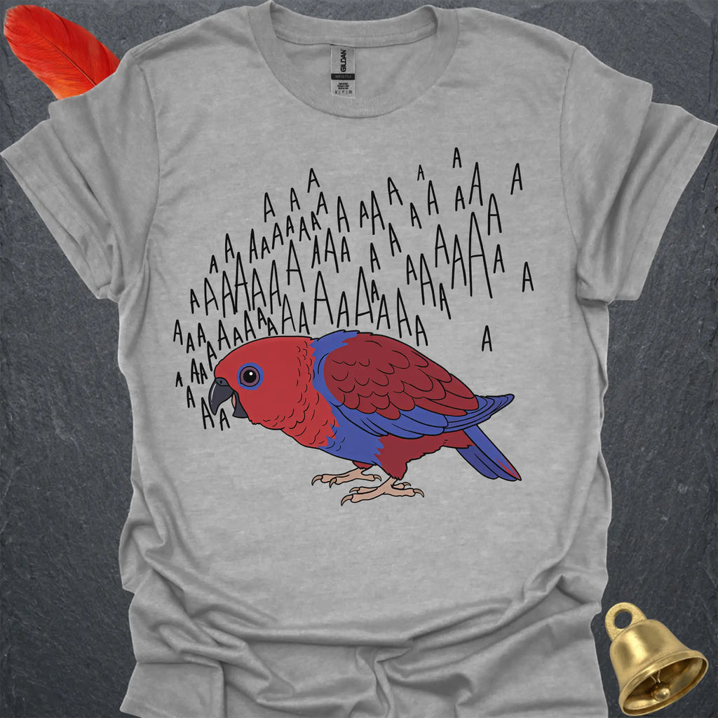 Female Eclectus Parrot Scream T-Shirt