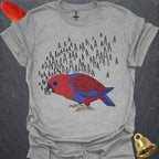 Female Eclectus Parrot Scream T-Shirt