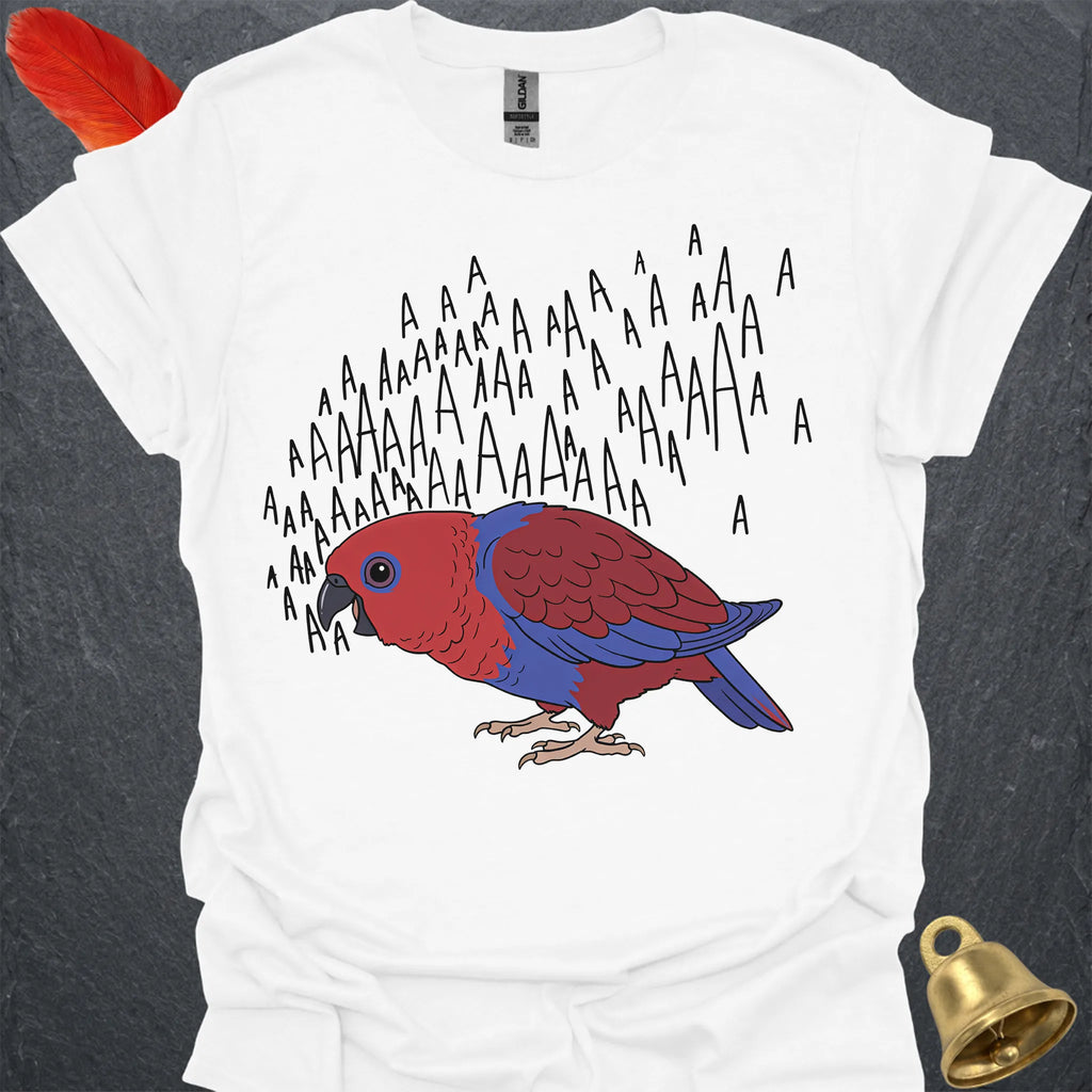Female Eclectus Parrot Scream T-Shirt