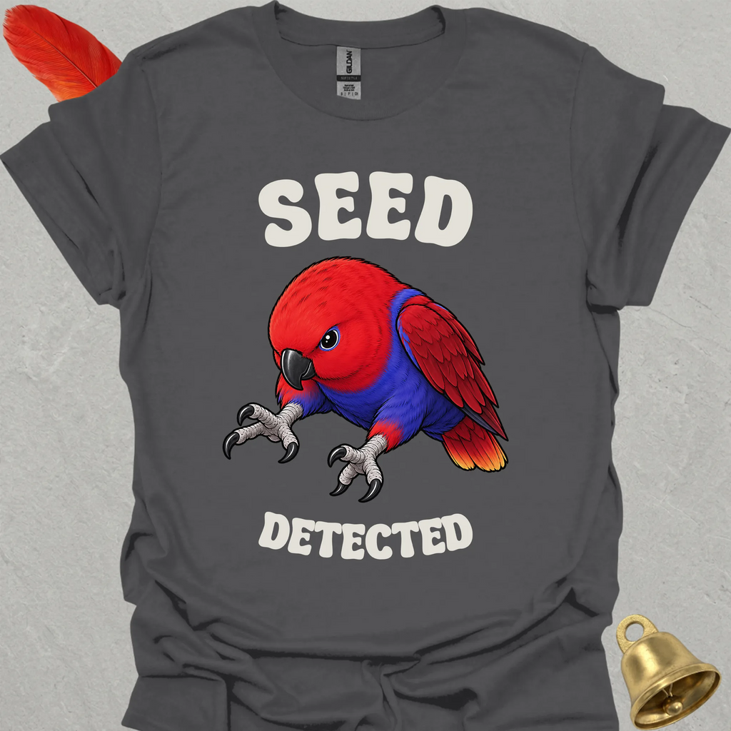 Female Eclectus Parrot Seed Detected T-Shirt