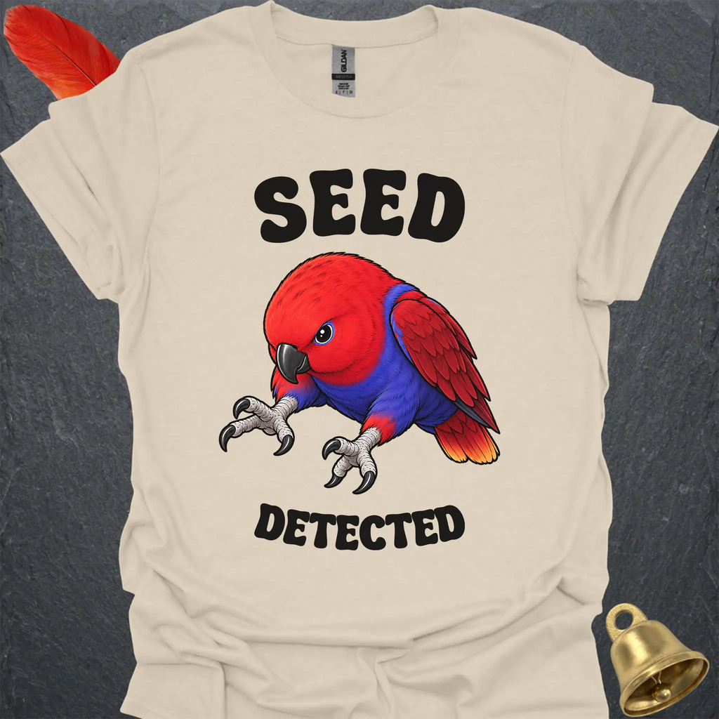 Female Eclectus Parrot Seed Detected T-Shirt