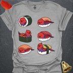 Female Eclectus Parrot Sushi T-Shirt