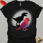 Female Eclectus Parrot T-Rex T-Shirt