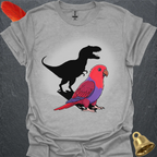 Female Eclectus Parrot T-Rex T-Shirt