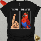 Female Eclectus Parrot The Artist T-Shirt