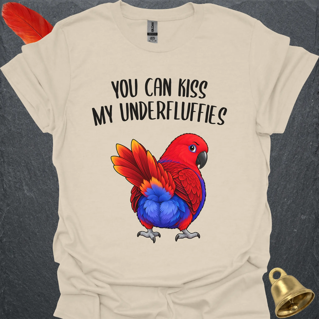 Female Eclectus Parrot Underfluffies T-Shirt