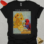 Female Eclectus Parrot Van Gogh T-Shirt
