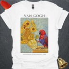Female Eclectus Parrot Van Gogh T-Shirt
