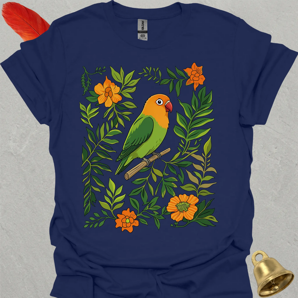 Fischers Lovebird Boho Flower T-Shirt