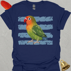 Fischer's Lovebird Brush T-Shirt