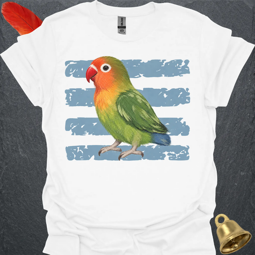 Fischer's Lovebird Brush T-Shirt
