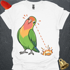 Fischers Lovebird Eye on Prize T-Shirt