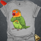 Fischers Lovebird I Love Mom T-Shirt