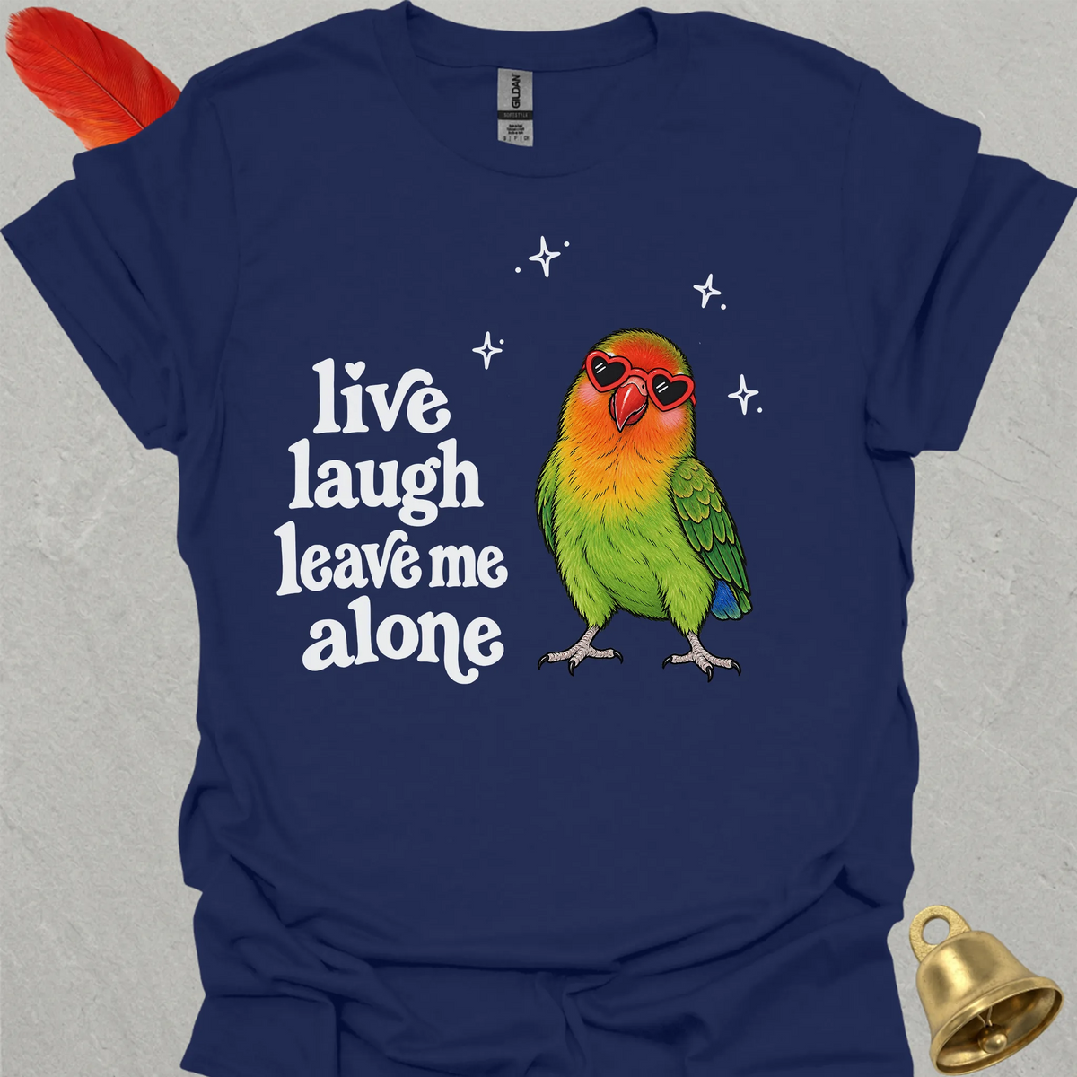 Fischers Lovebird Live Laugh T-Shirt