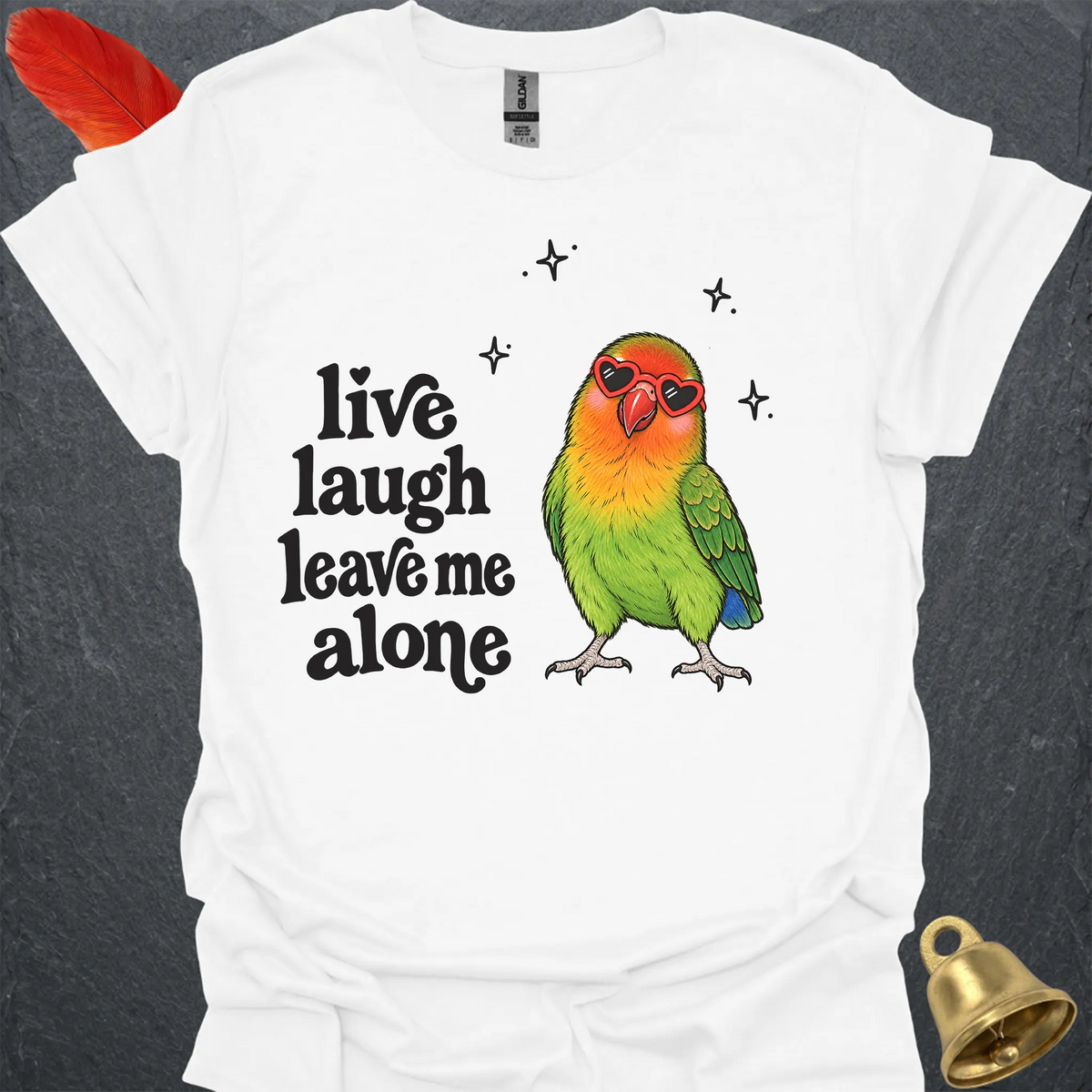 Fischers Lovebird Live Laugh T-Shirt