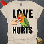 Fischers Lovebird Love Hurts T-Shirt