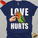 Fischers Lovebird Love Hurts T-Shirt