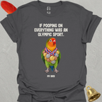 Fischers Lovebird Olympic Pooper T-Shirt