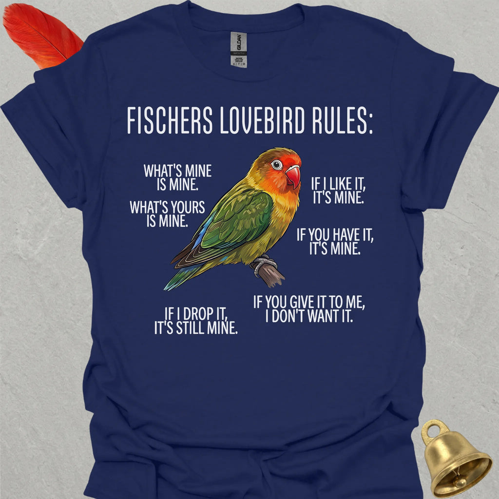 Fischers Lovebird Rules T-Shirt