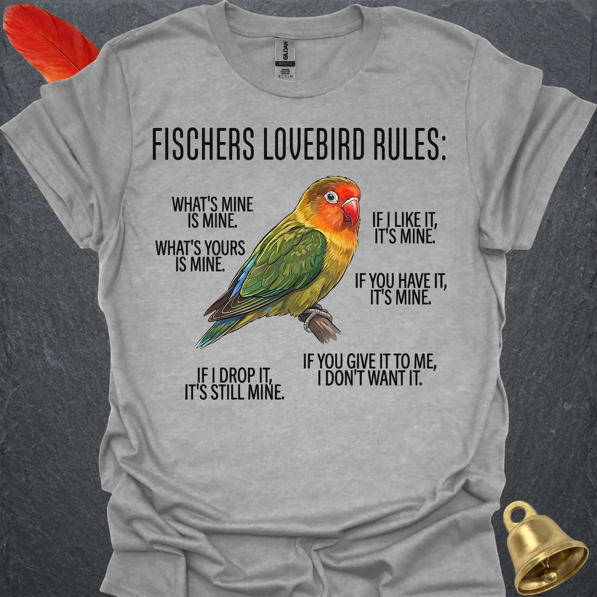 Fischers Lovebird Rules T-Shirt
