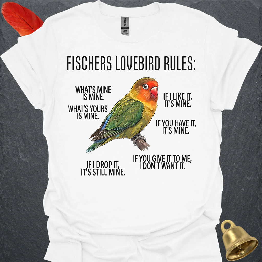 Fischers Lovebird Rules T-Shirt