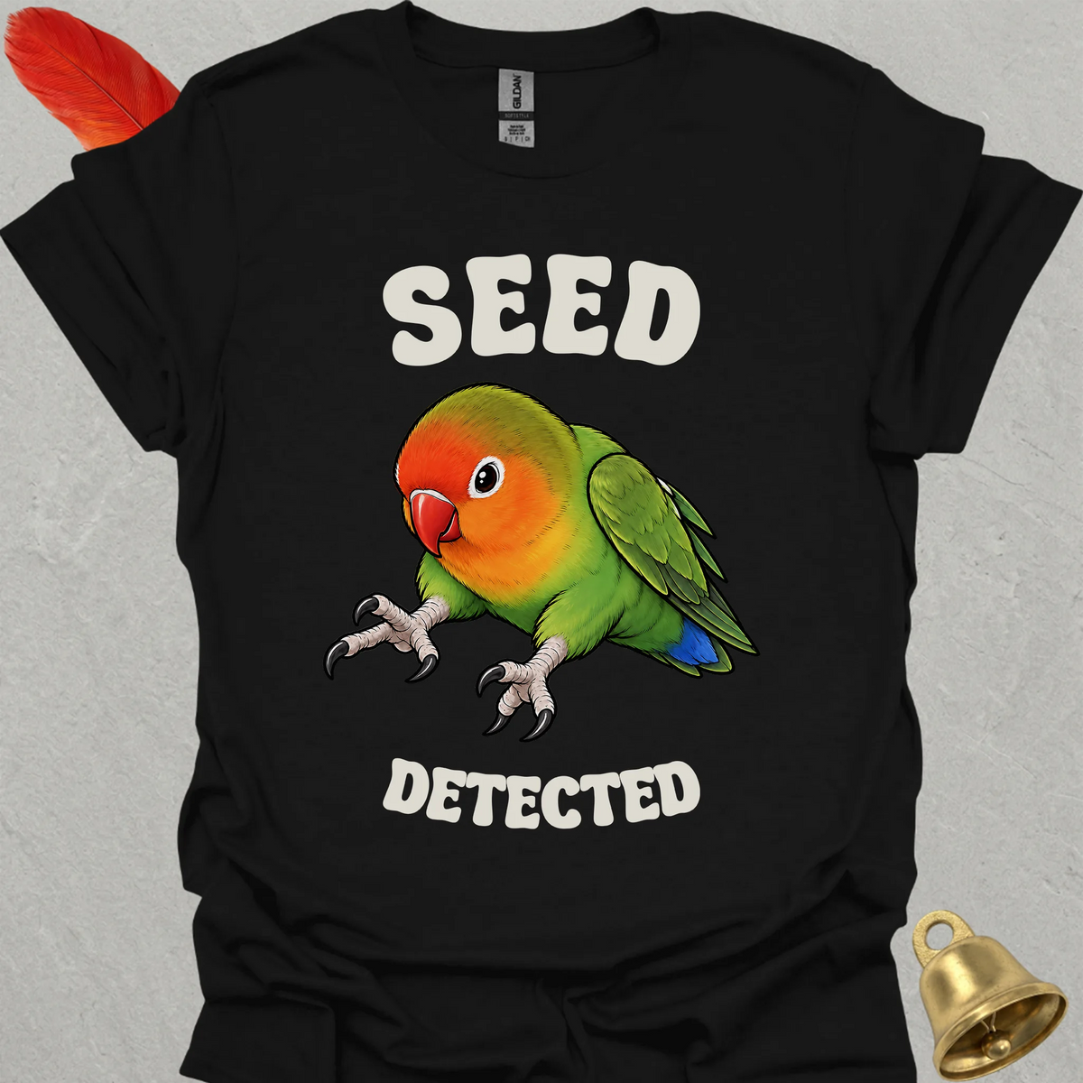 Fischers Lovebird Seed Detected T-Shirt