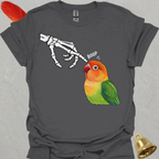 Fischers Lovebird Skeleton Boop T-Shirt