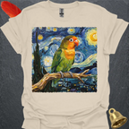 Fischers Lovebird Starry Night T-Shirt
