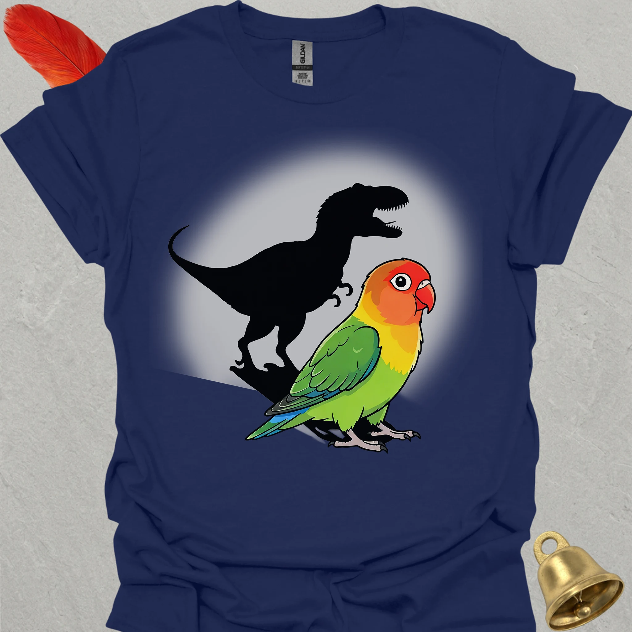 Fischers Lovebird T-Rex T-Shirt