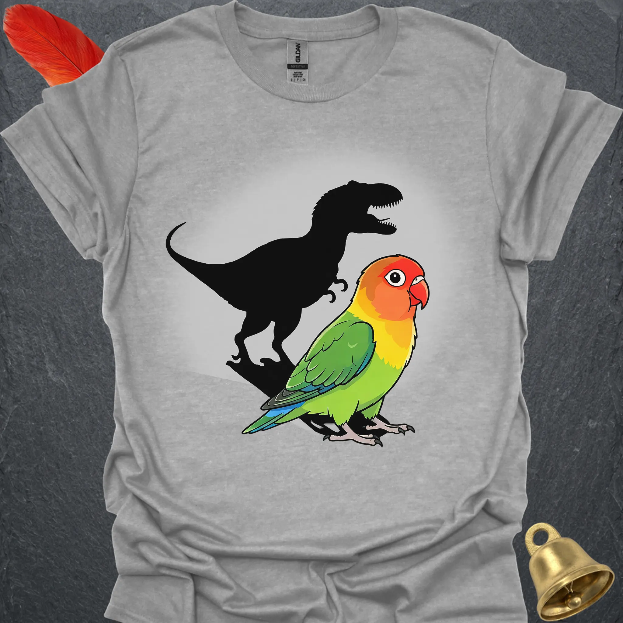 Fischers Lovebird T-Rex T-Shirt