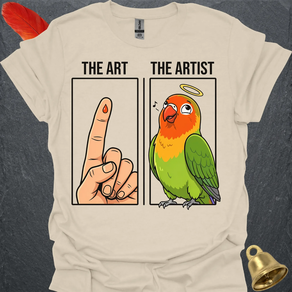 Fischers Lovebird The Artist T-Shirt