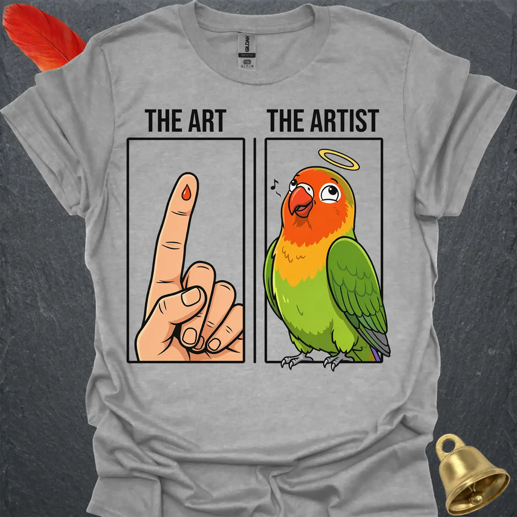 Fischers Lovebird The Artist T-Shirt