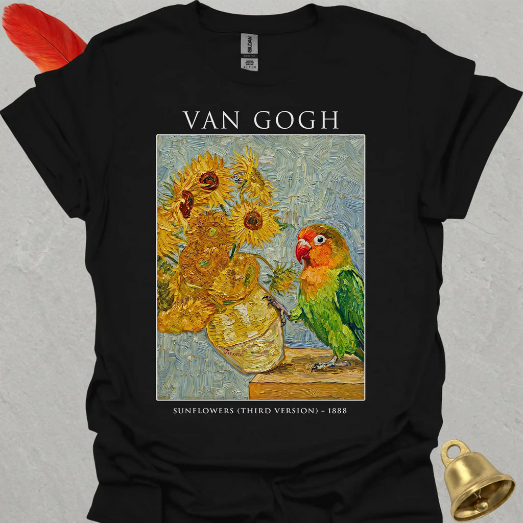 Fischers Lovebird Van Gogh T-Shirt