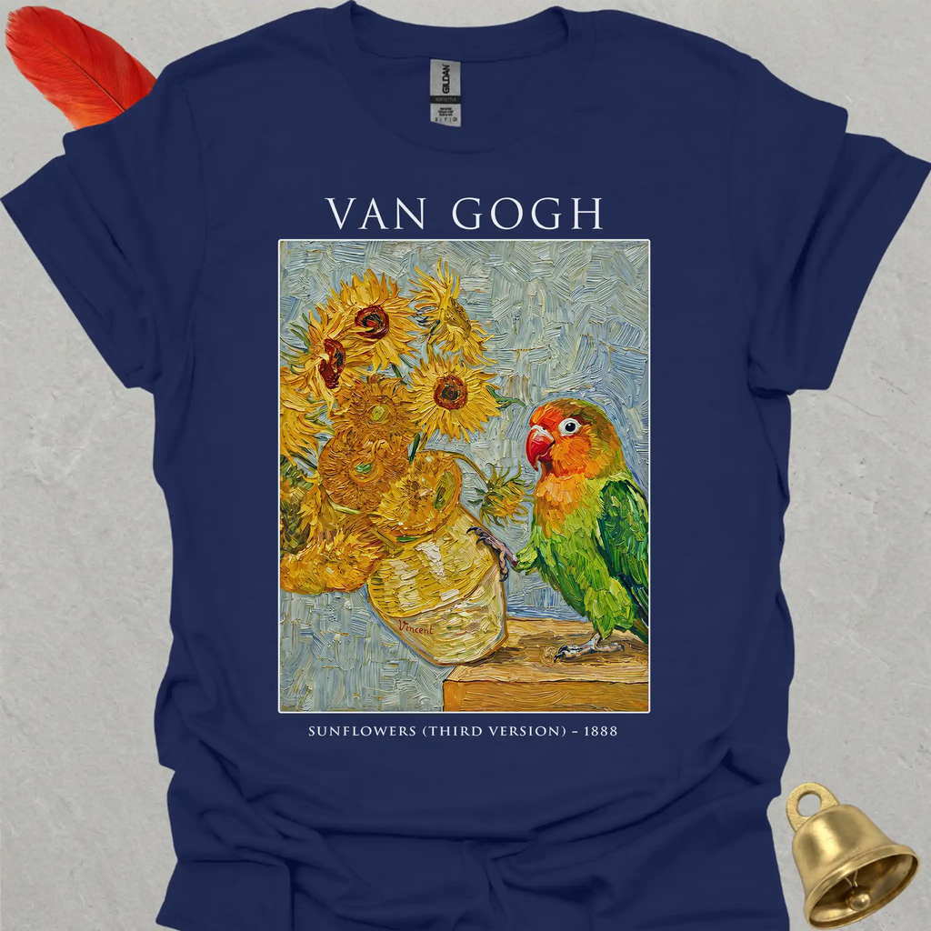 Fischers Lovebird Van Gogh T-Shirt