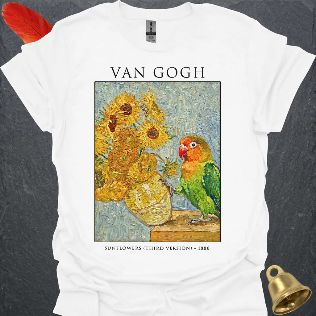 Fischers Lovebird Van Gogh T-Shirt