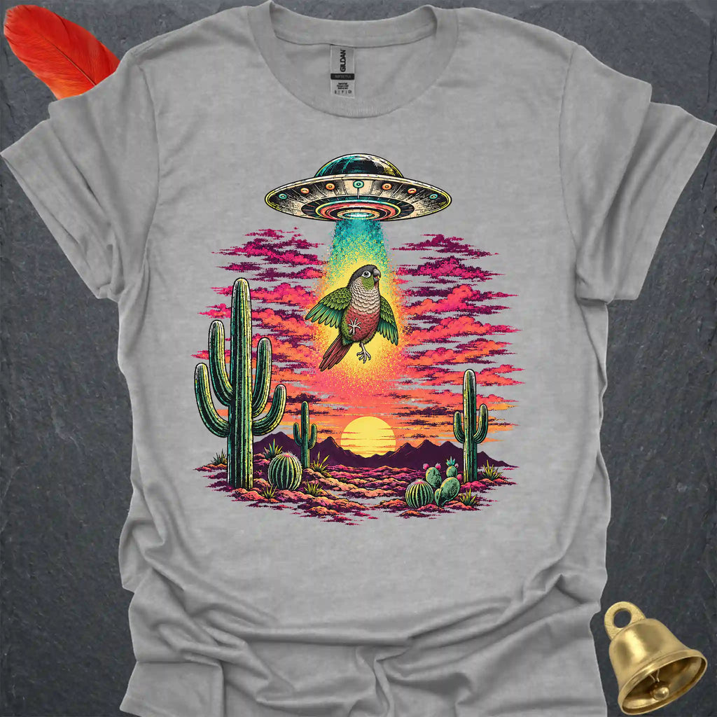Green Cheek Conure Abduction T-Shirt