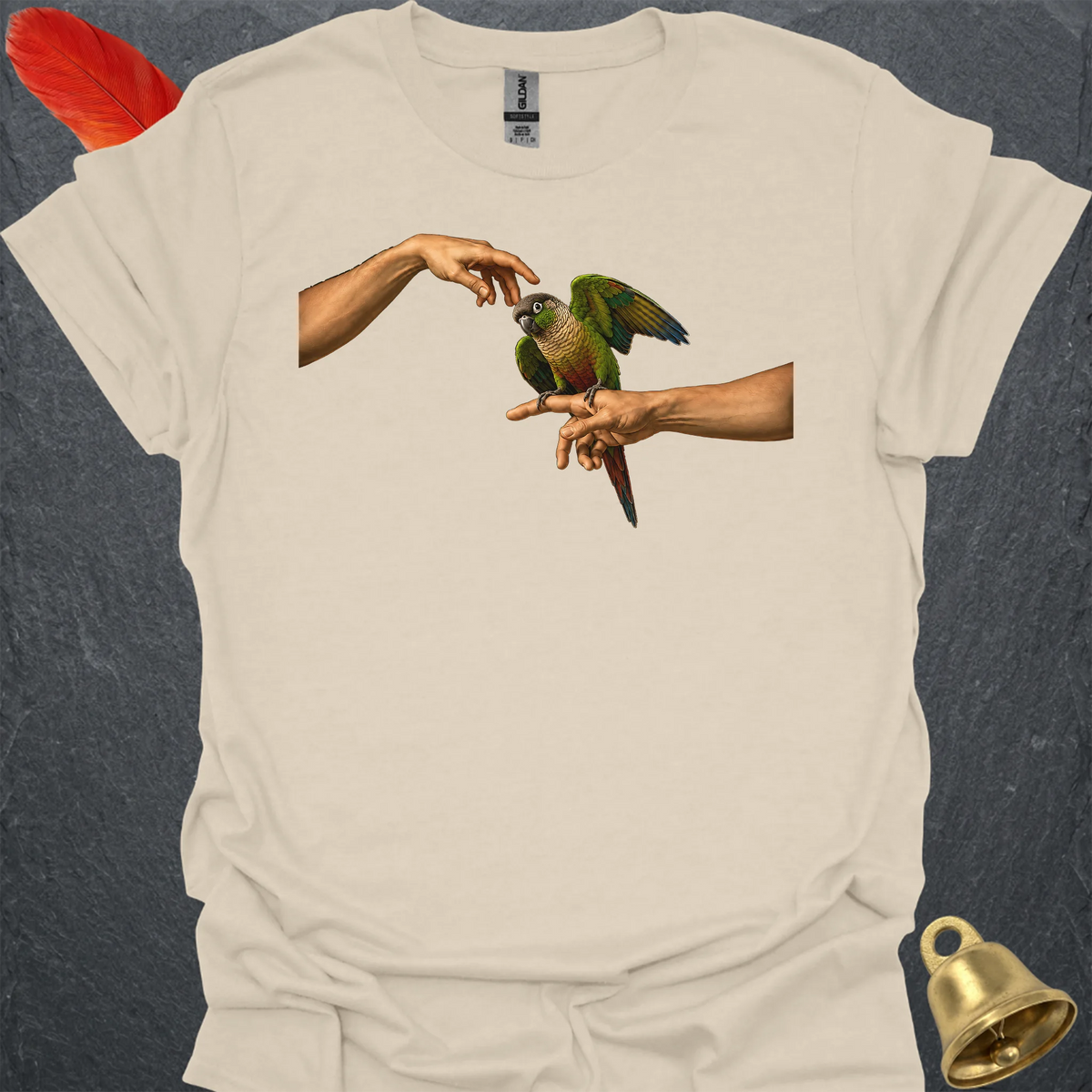 Green Cheek Conure Adam T-Shirt